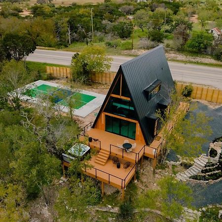 The Pedernales A-Frame Villa Fredericksburg Eksteriør billede