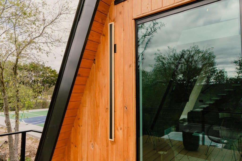 The Pedernales A-Frame Villa Fredericksburg Eksteriør billede