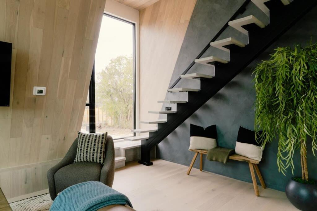 The Pedernales A-Frame Villa Fredericksburg Eksteriør billede
