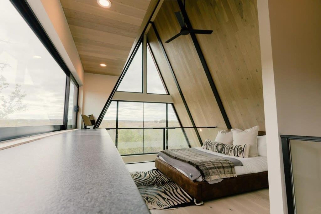 The Pedernales A-Frame Villa Fredericksburg Eksteriør billede