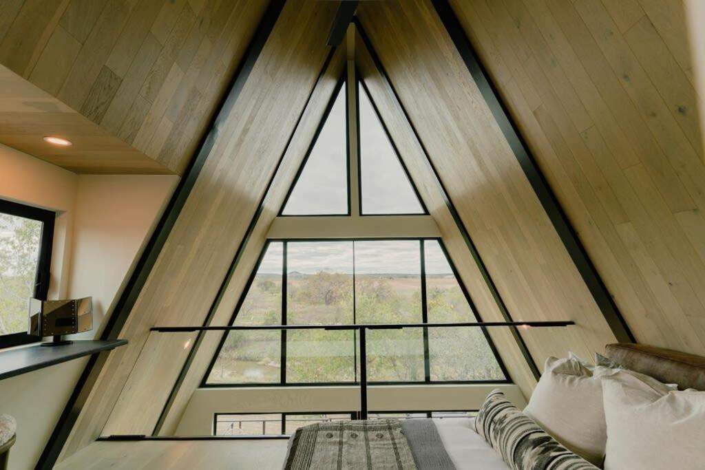 The Pedernales A-Frame Villa Fredericksburg Eksteriør billede