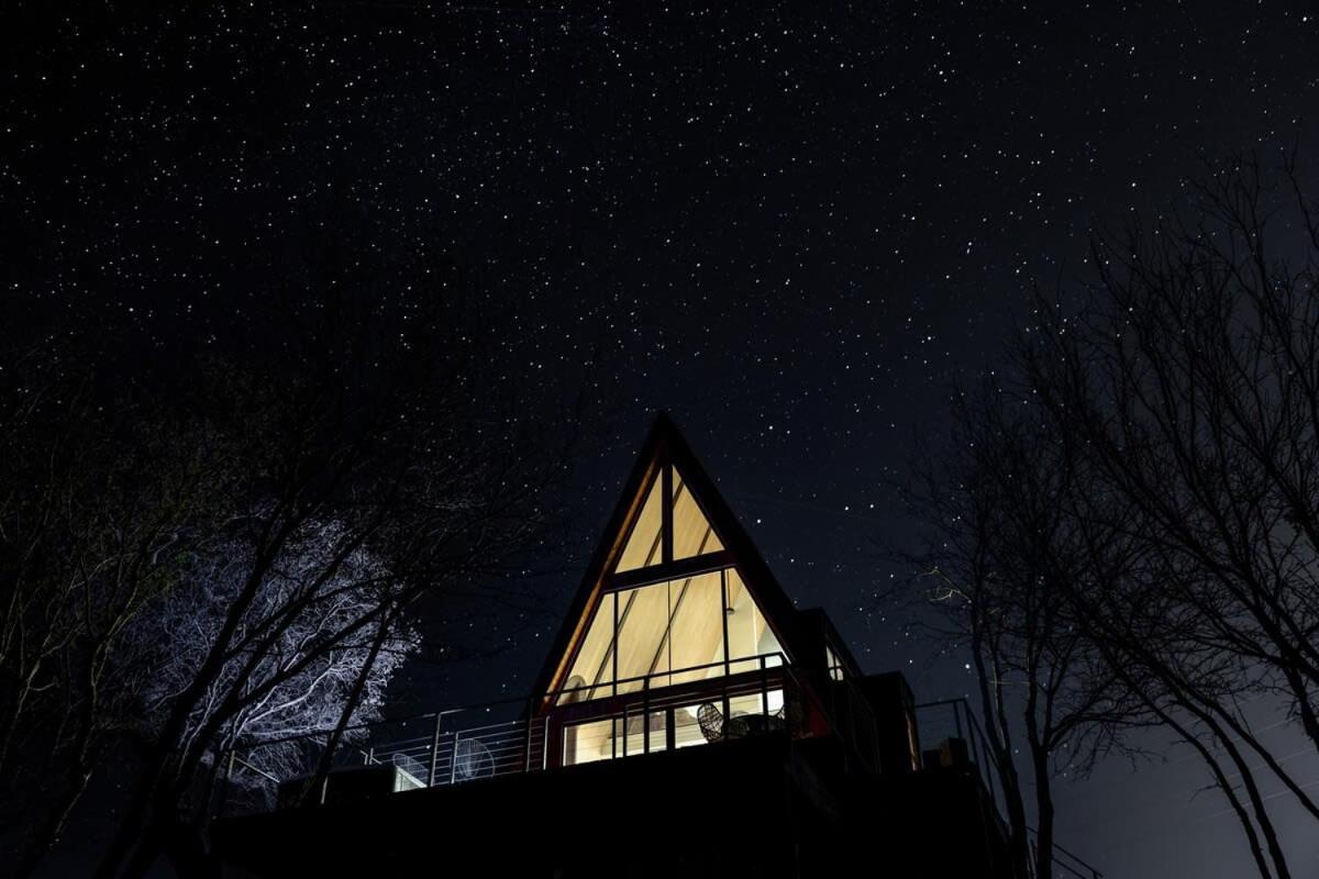 The Pedernales A-Frame Villa Fredericksburg Eksteriør billede